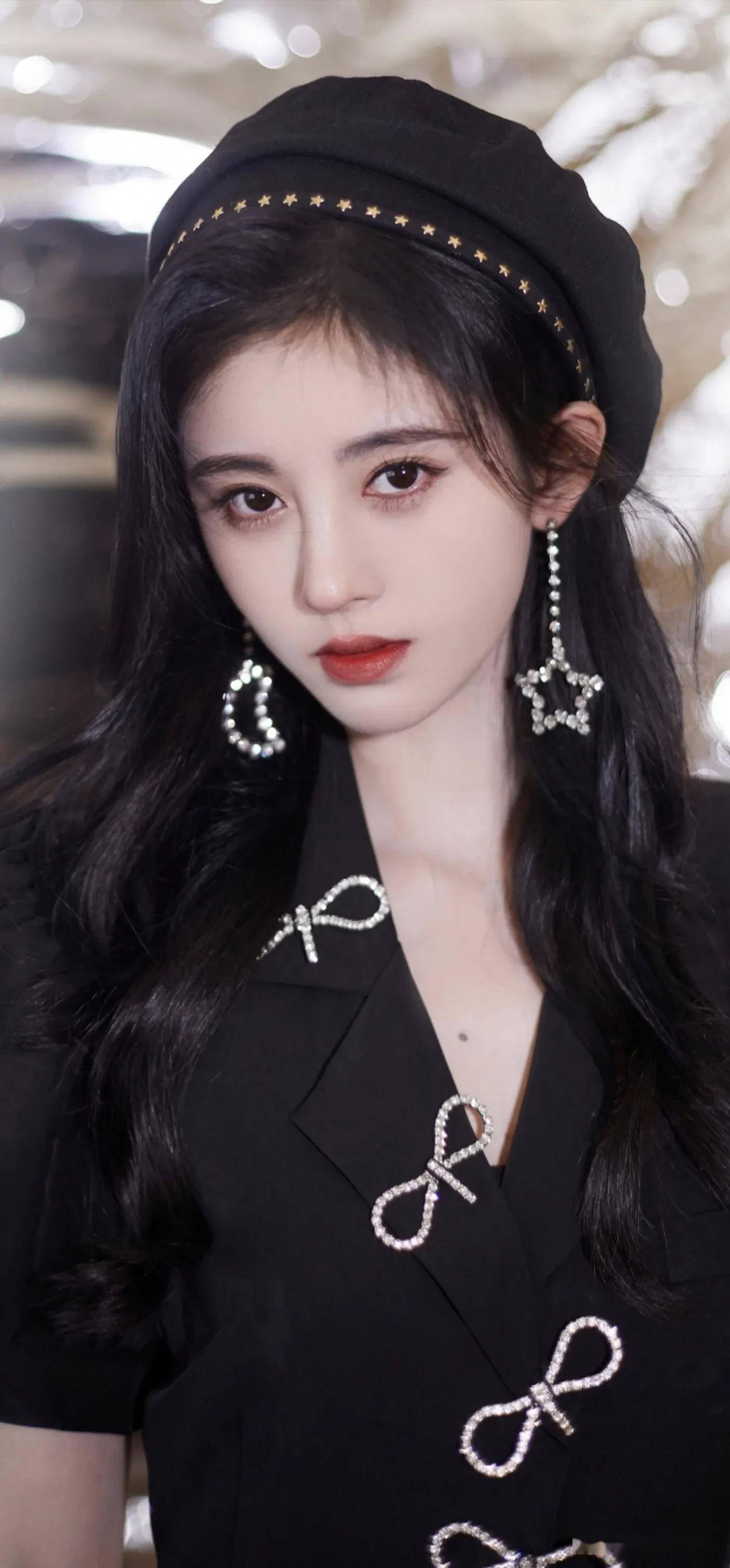 鞠婧祎流转芳华跃然古画佳人星光月色夜影精灵潮酷