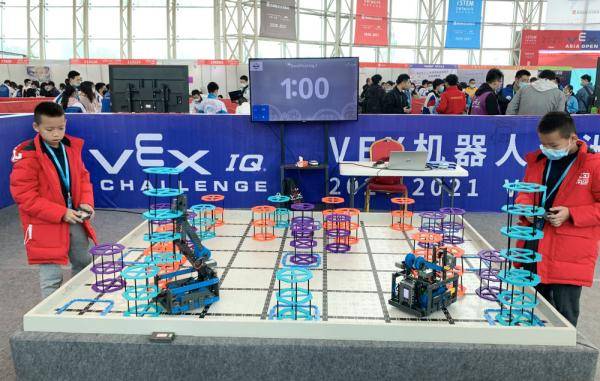 新区|VEX机器人亚洲公开赛在西咸新区泾河新城开幕