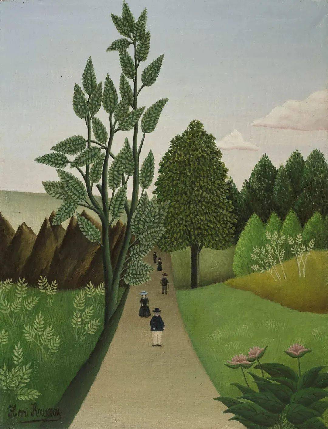 荞头插画&分享@大师作品赏析——法国画家亨利·卢梭_朱利安