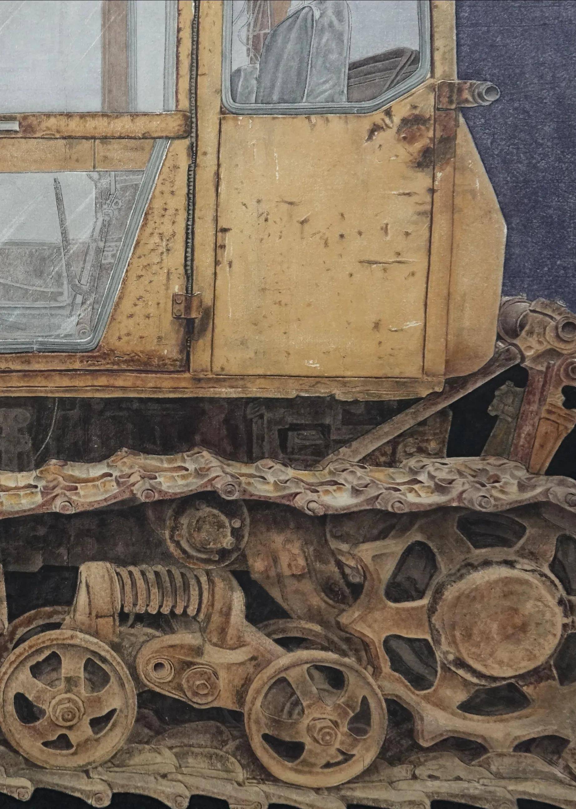 王静文国展创作室心中有爱画作皆美景蔡敏国展作品赏析