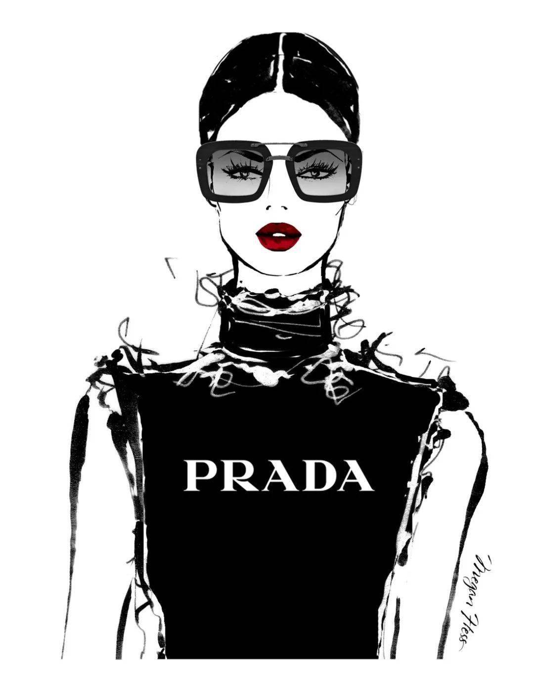 为什么他们的插画能成为lvchanelguccipradaloewe的御用作品