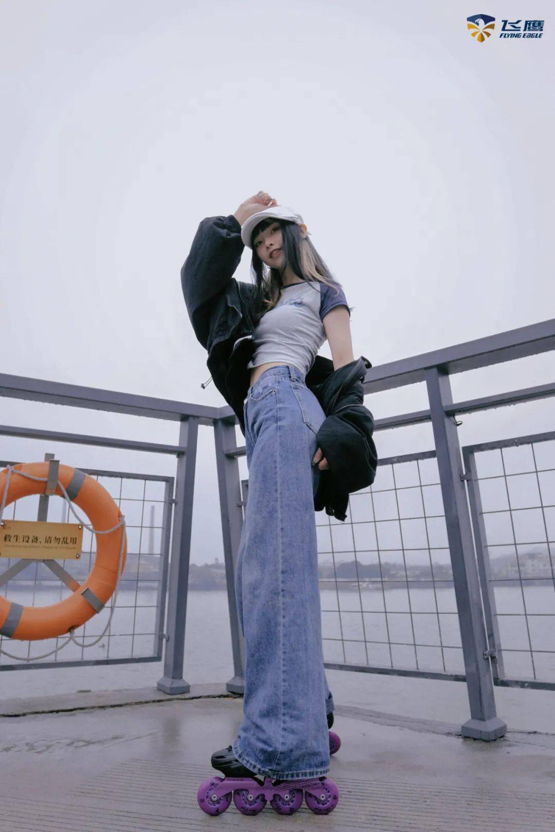 飞鹰美图丨记录生活的轮滑小姐姐,在街头和你邂逅