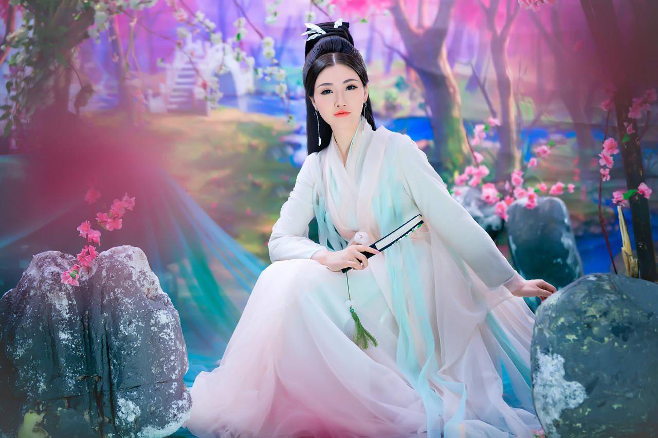 三生三世十里桃花 白浅/素素 cosplay_素锦