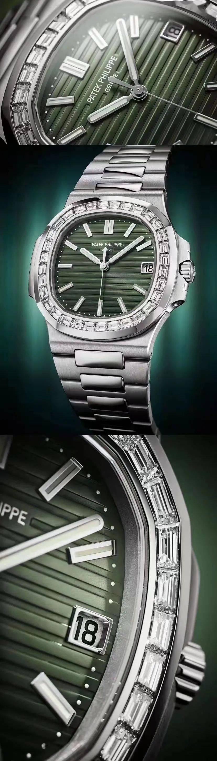 钢表之王百达翡丽5711绿盘鹦鹉螺官方曝光公布发售