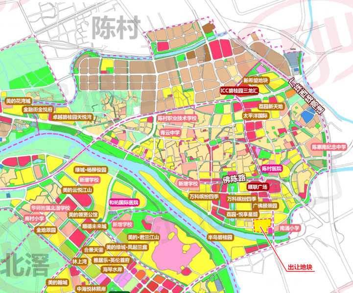 西安陈林村改造规划图图片