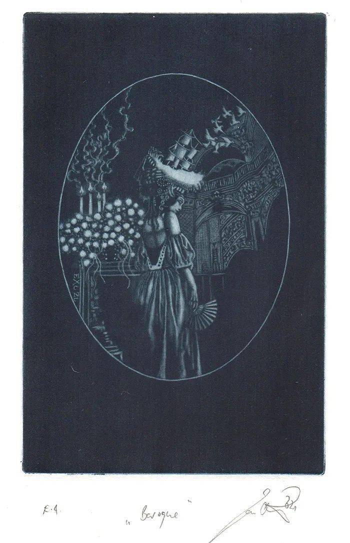 扬赛尔诺斯美柔汀版画线上作品展第一期