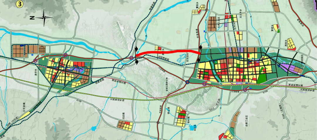 忻州东环路选址位置图图片