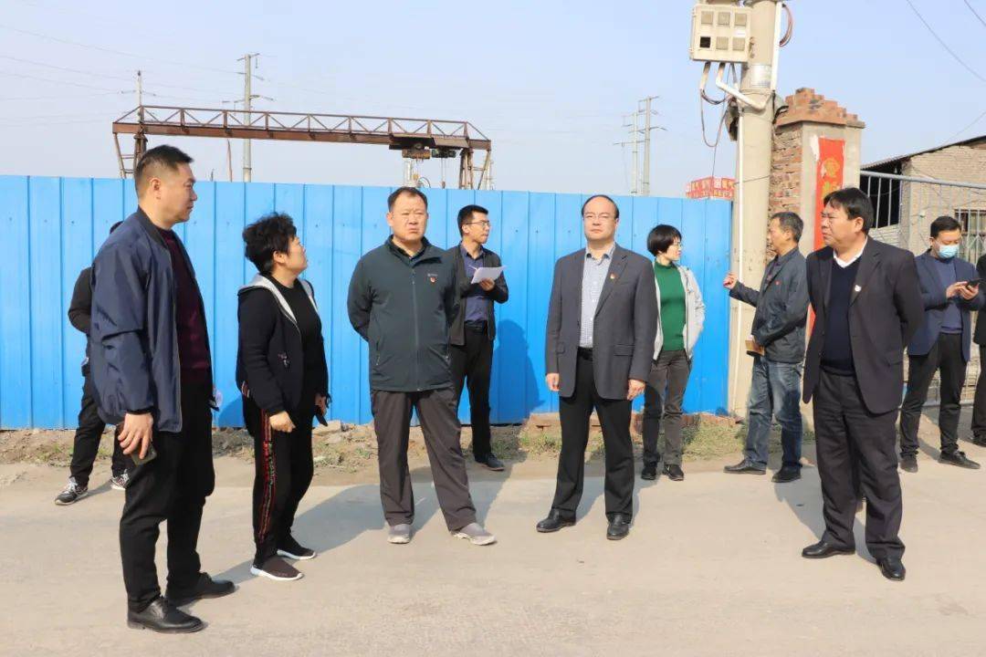 区县义马市市委书记何军调研生态环境保护工作