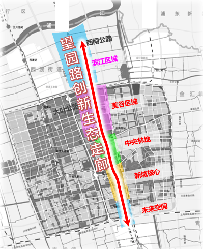 奉贤望园路美谷段滨江段将升级未来直达黄浦江