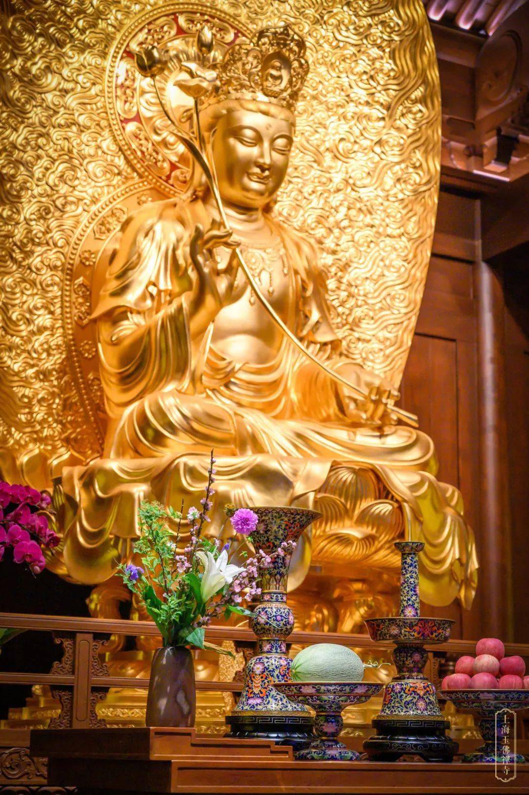 分别象征着智慧与行愿文殊菩萨与普贤菩萨文殊殿 & 普贤殿生种种不可