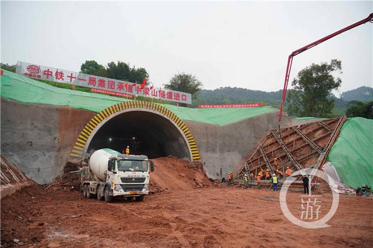 渝昆高鐵川渝段全面開工 看看哪些區縣將新建高鐵站!