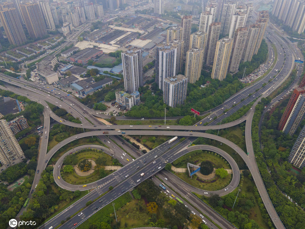 重庆最牛立交桥图片图片