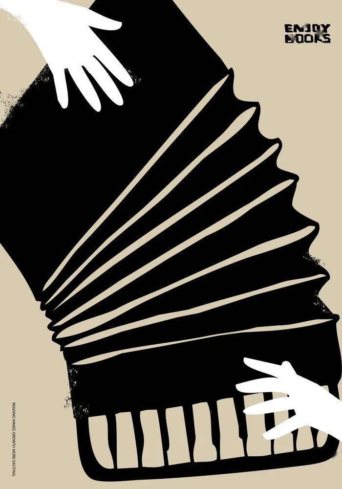 上一届世界读书日国际公益海报设计展top100优秀作品欣赏13