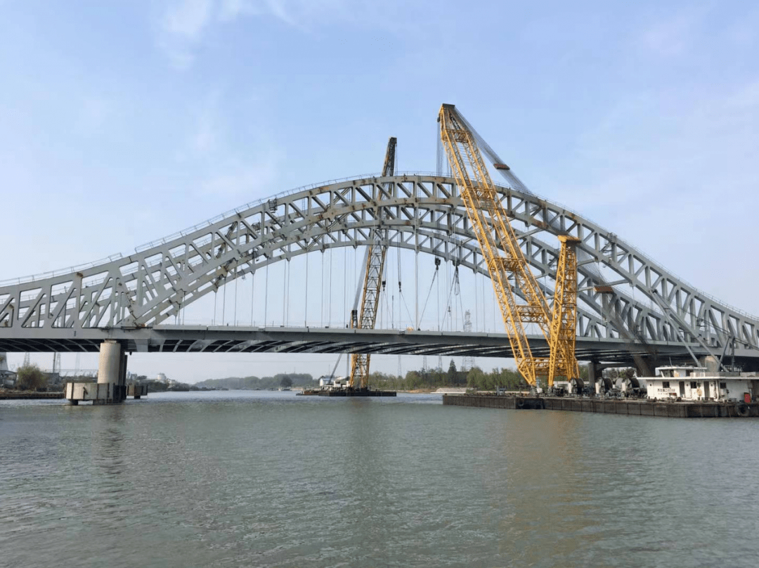 成功合龙扬州再添一座跨运河大桥