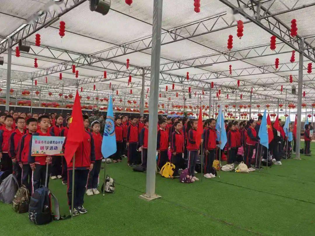 凤湖中学七年级全体学生聆听校史报告