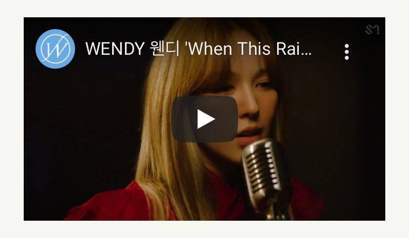 red velvet的wendy谈治愈和创作她的个人专辑 《like water》