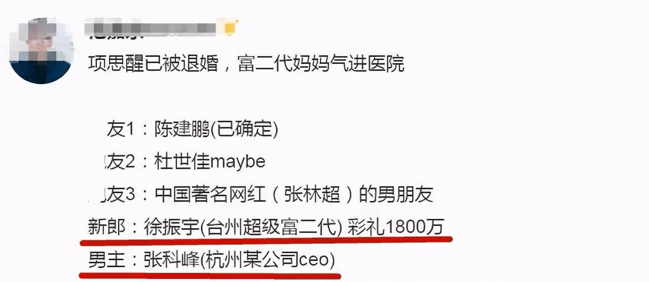 男方为70亿继承权退婚项思醒整容换脸衣品撑不起白富美人设