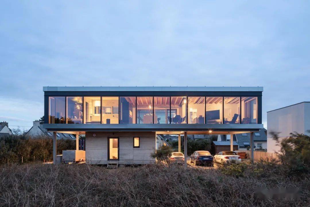 用钢木结构筑就环保节能的观海现代住宅