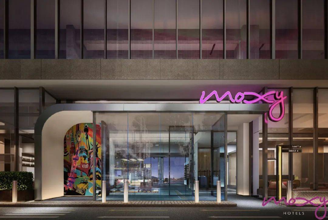 宜家与万豪的跨界作品上海虹桥商务区moxy酒店