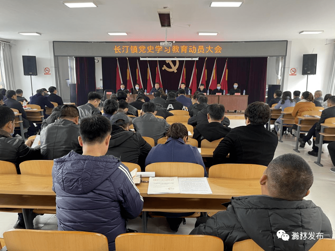 学党史 悟思想 办实事 开新局【乡镇】长汀镇召开党史学习教育动员