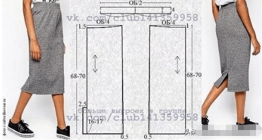 实用的8款半身裙裁剪图