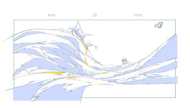 「秦岭神树」水下水花和气泡制作手稿公开插图(1)
