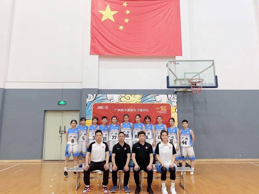 篮球广州越洋国际队即将出征2021广东省女子篮球联赛