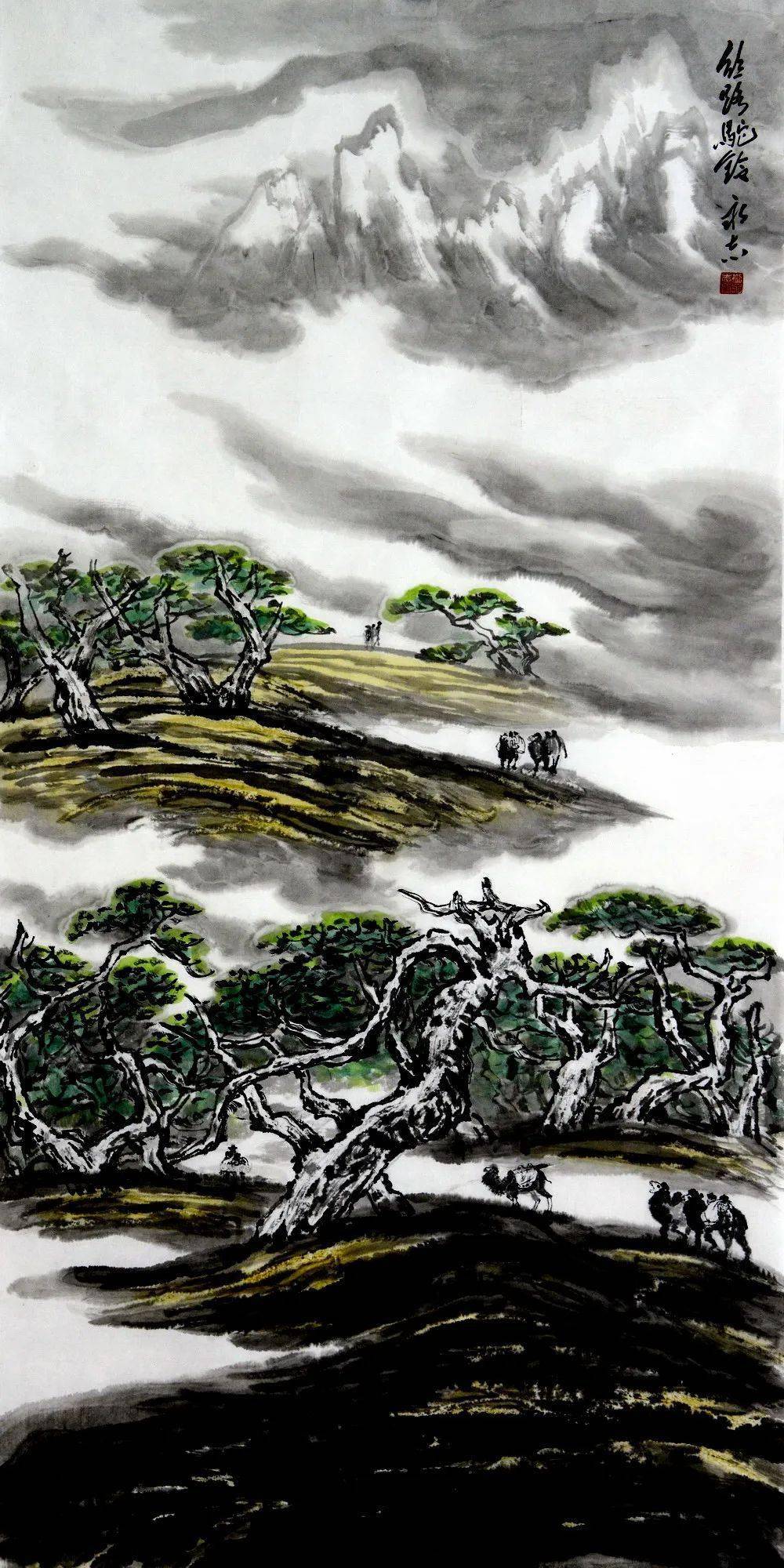 《胡杨魂·丝绸之路风光》国画作品展将在桂林美术馆举办_荥阳