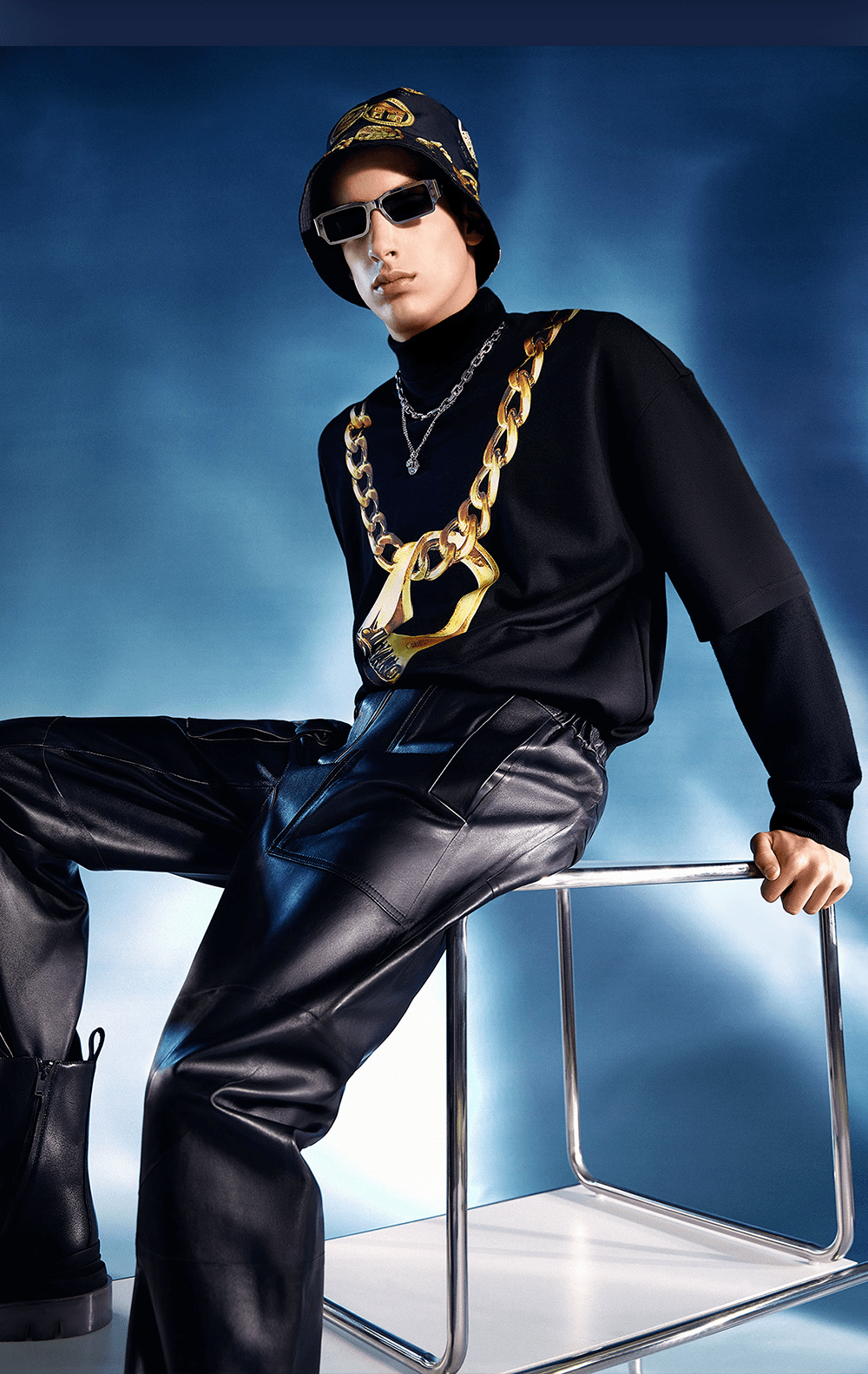 trendiano深海蓝下的金属色有多帅