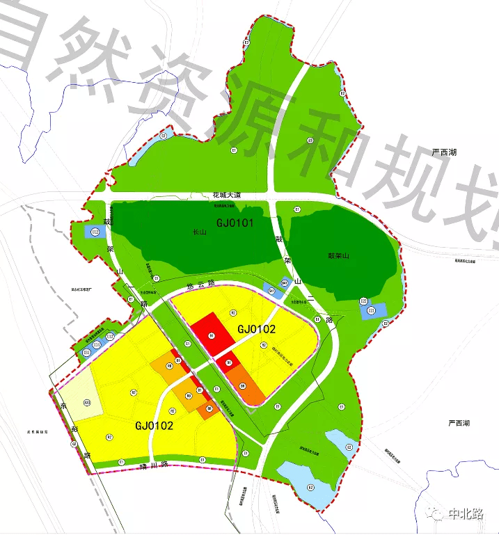 武汉青山严西湖规划图片