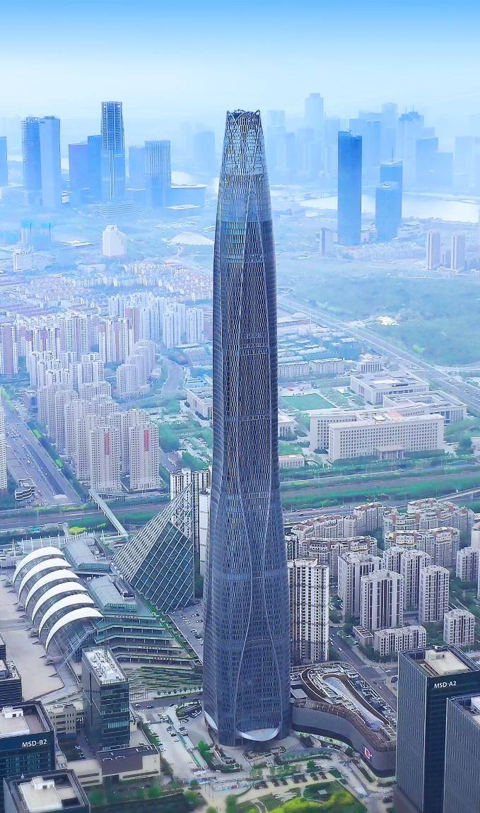 认证了天津津沽棒获认证授牌中国北方第一高世界第七高建筑