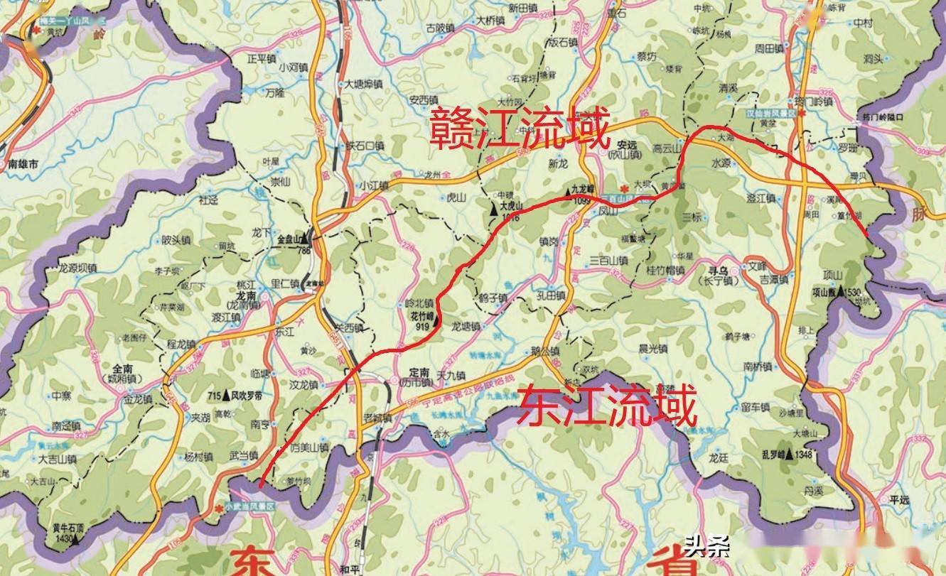 江西赣粤运河规划图图片