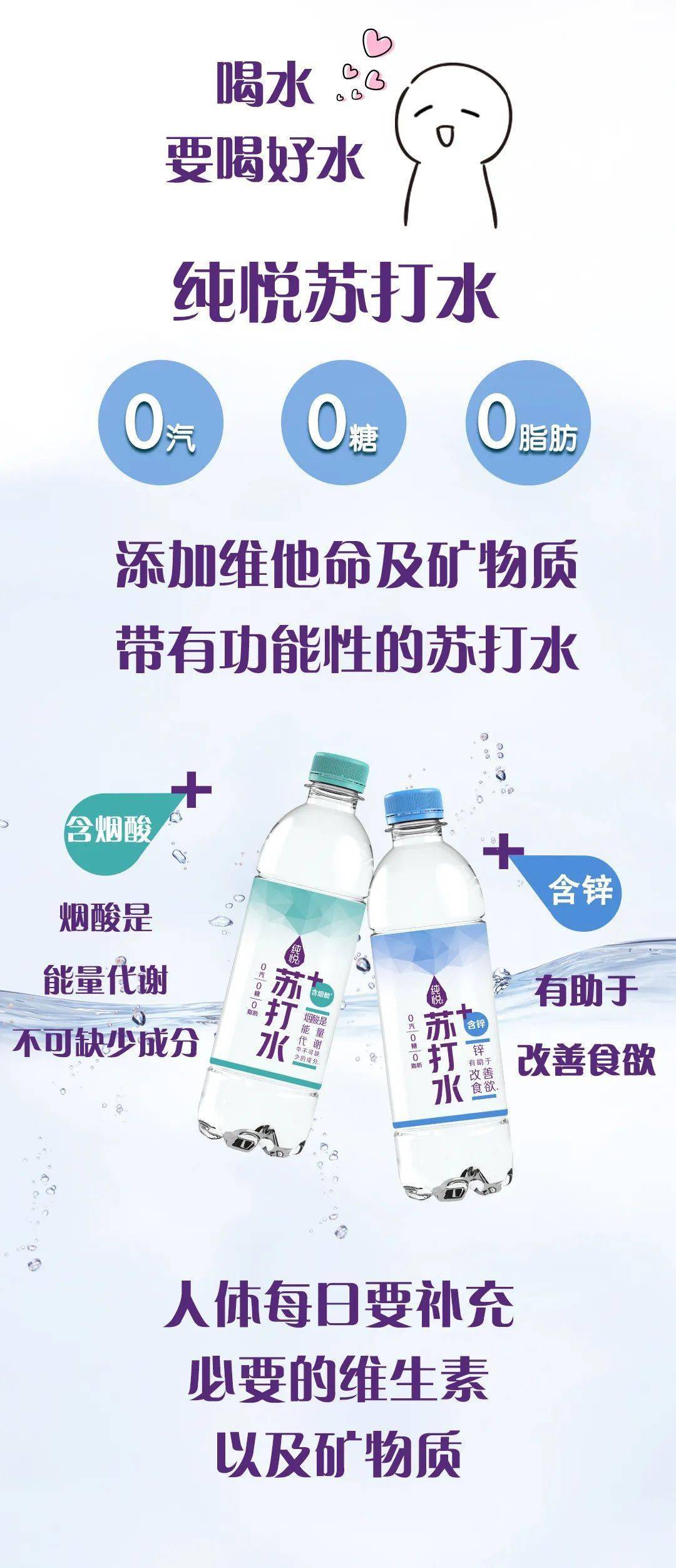 王俊凯的心悦首选纯悦苏打水