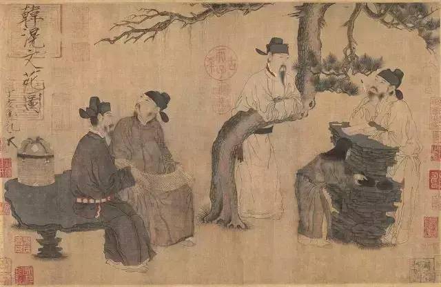 十五幅经典人物作品看：中国古代人物画的艺术表现特征_绢本