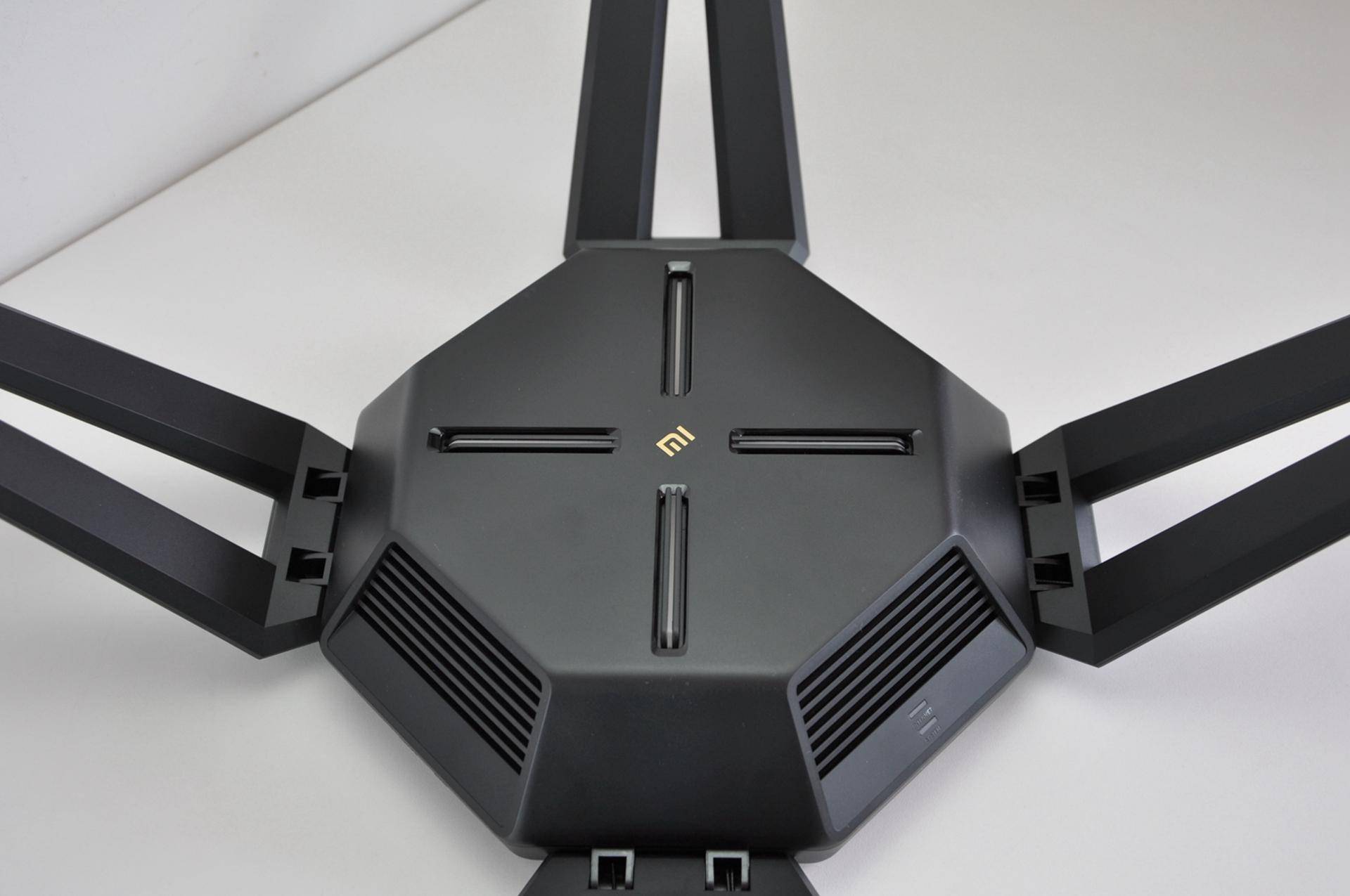 小米路由器ax9000限量版评测三频9000兆外观独特性能强