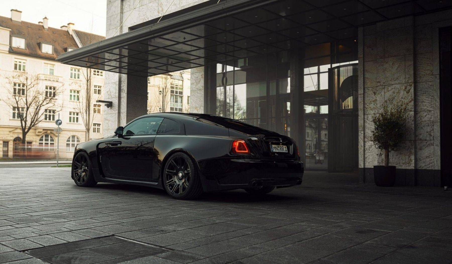 novitec推劳斯莱斯魅影最新改装案例宽体风格一黑到底