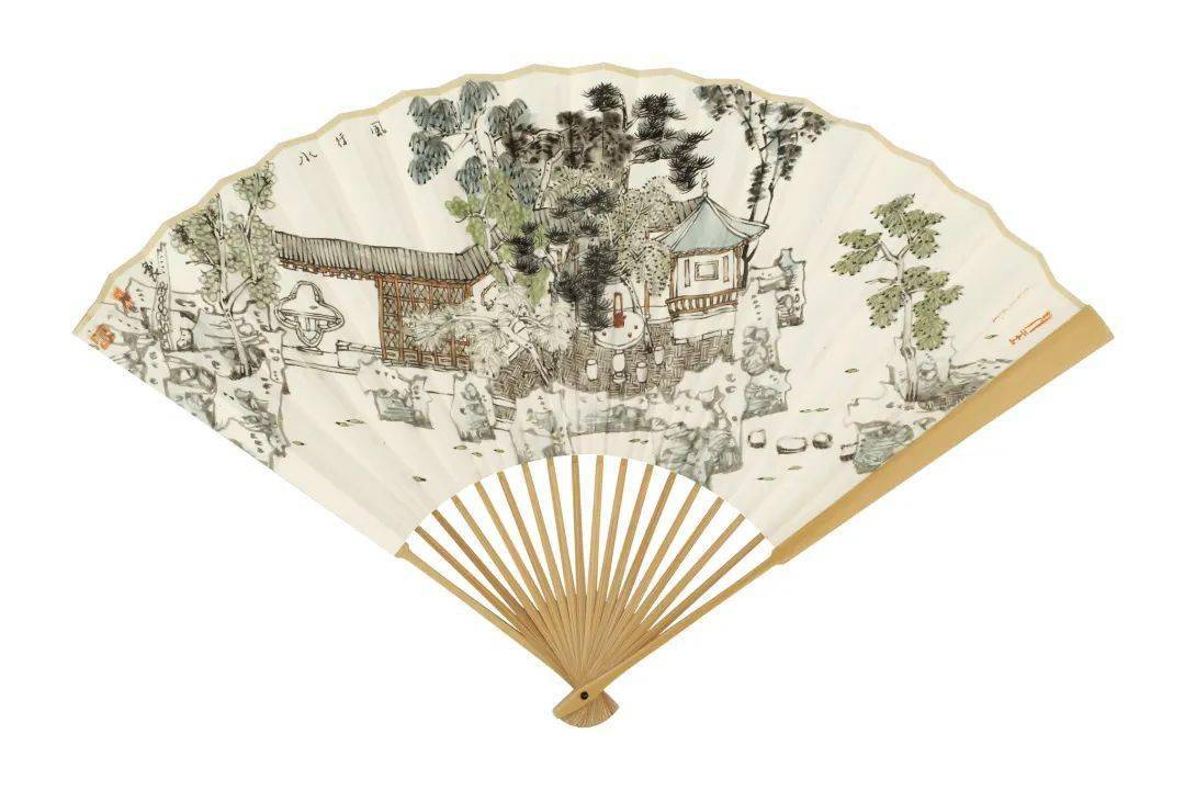 东方虚境——孙宽笔下的南方园林世界_庭院