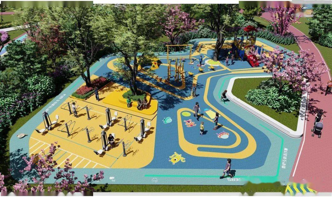 大变样宿州这一游园全方位提升改造绝美效果图来了