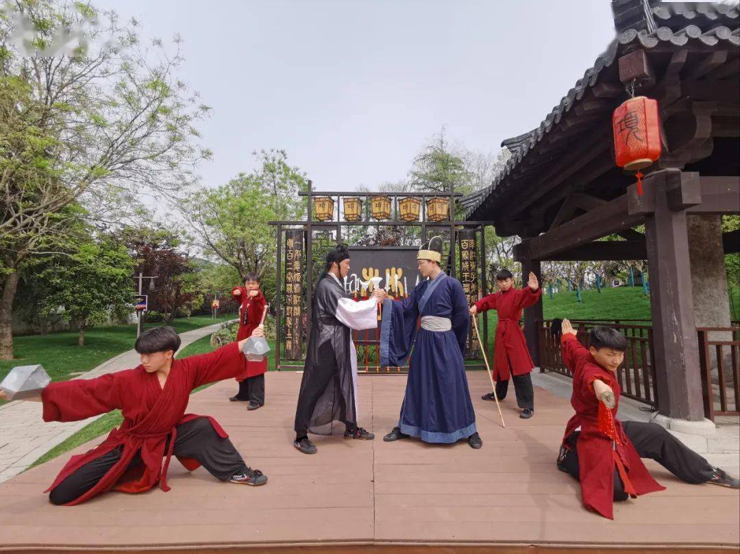 五一假期项王故里游园会好戏看不停