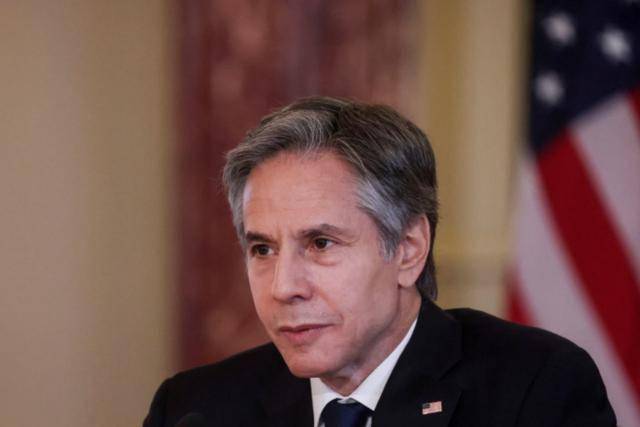 当地时间29日,美国国务卿布林肯会见了以色列情报机构"摩萨德"局长和