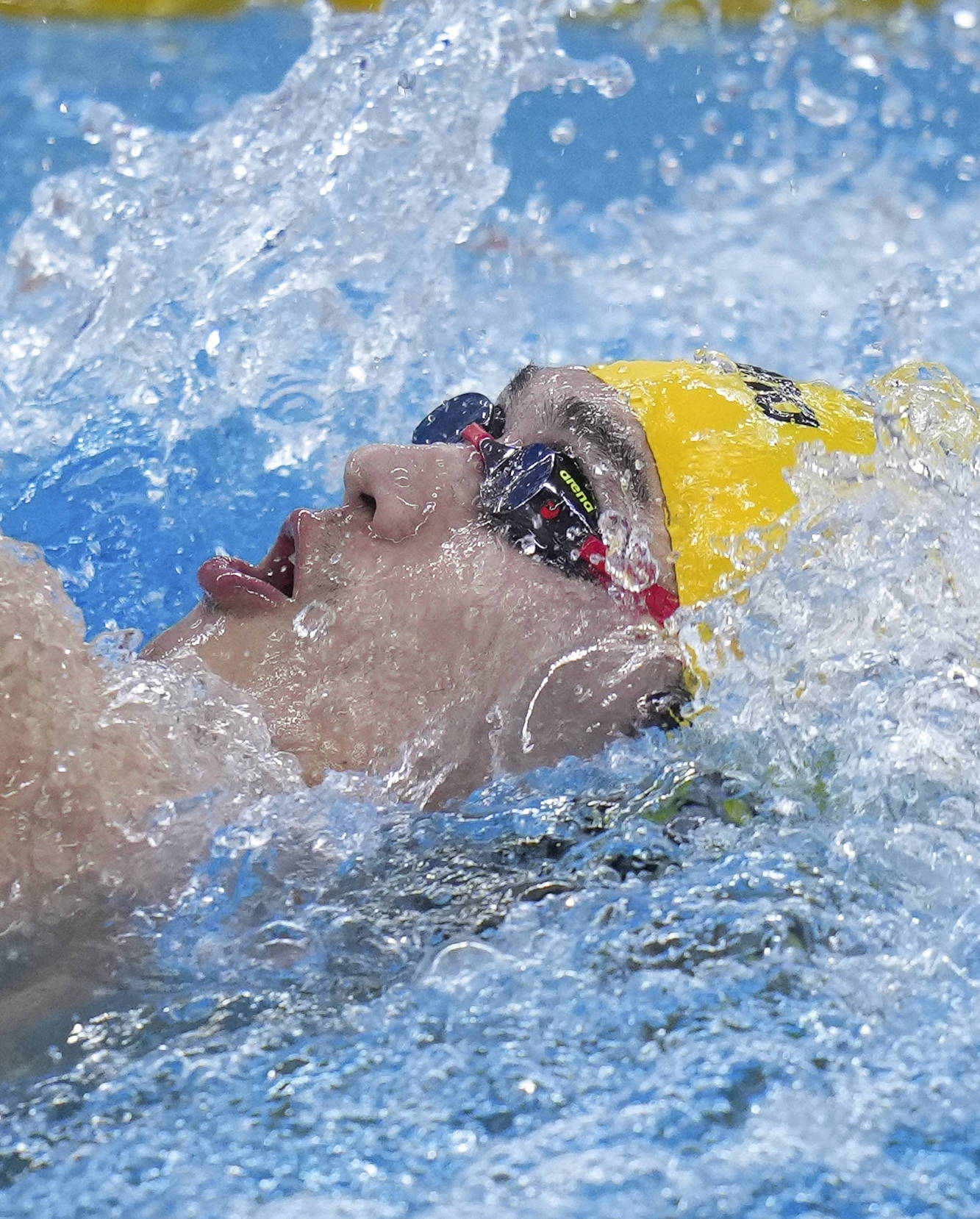 游泳——全国冠军赛:徐嘉余晋级男子100米仰泳决赛