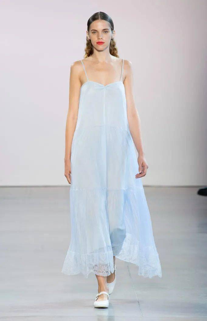 秀场上的绝美仙纱裙!