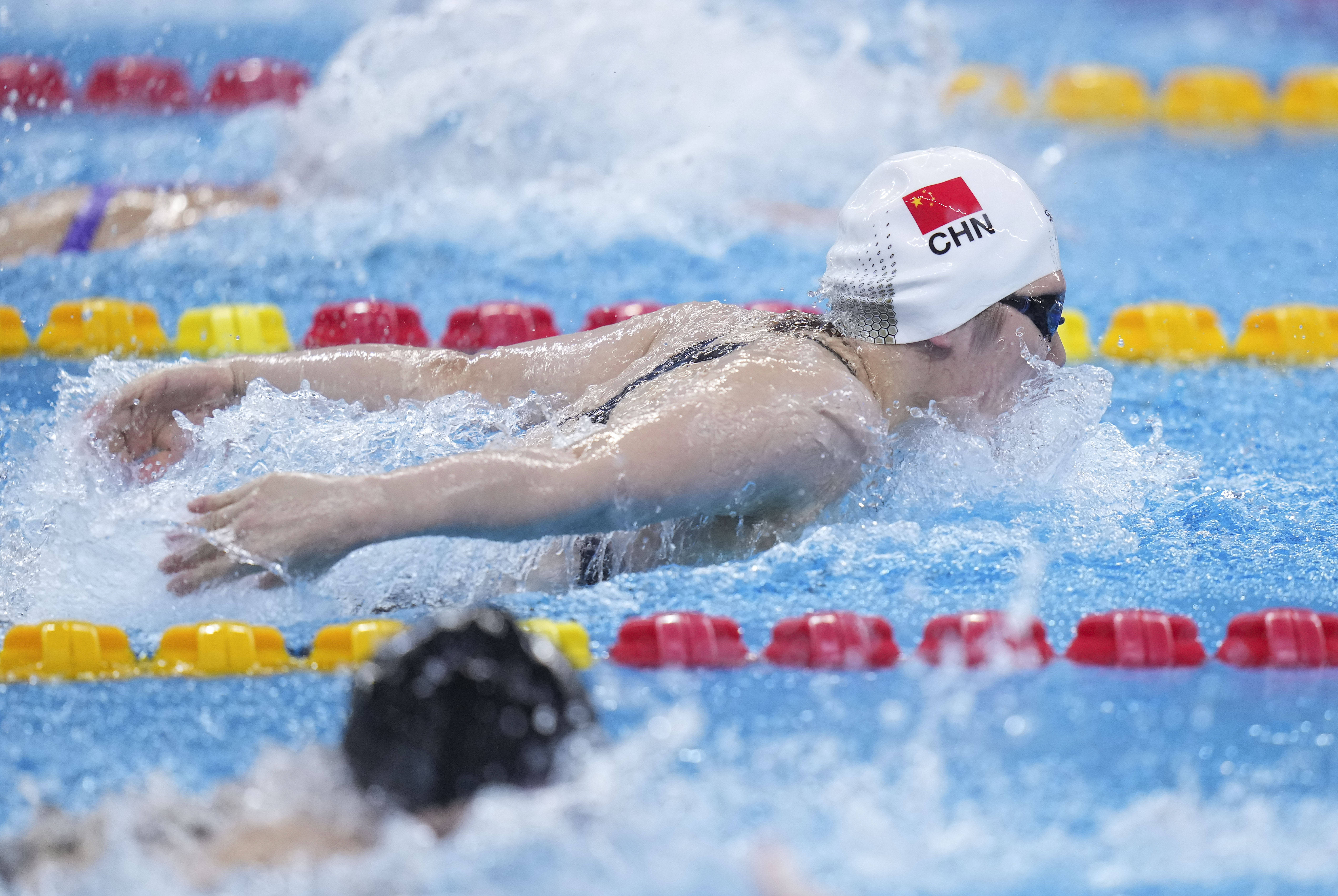 游泳——全国冠军赛:女子200米个人混合泳半决赛赛况