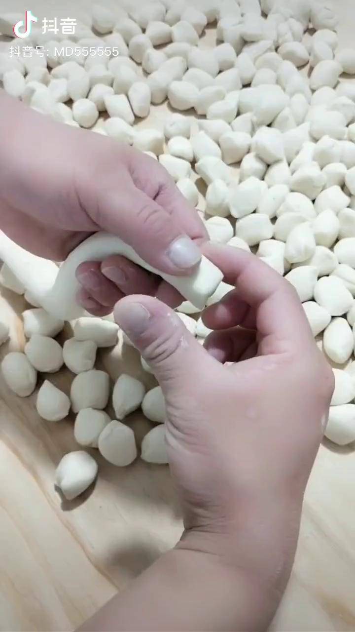 饺子揪剂子手法
