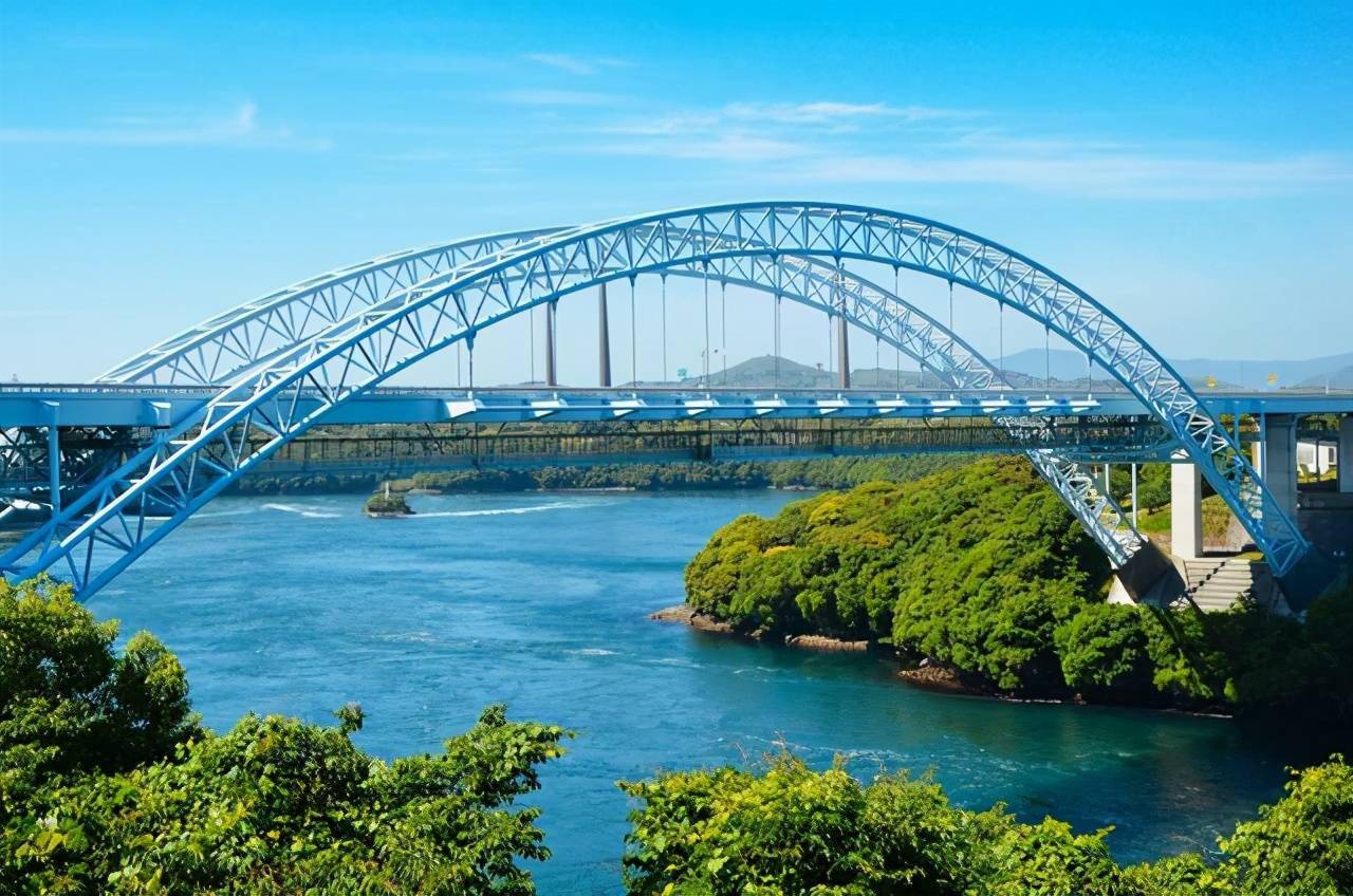 佐世保西海桥,没想到日本还有这么漂亮的地方,眼镜都被洗干净了