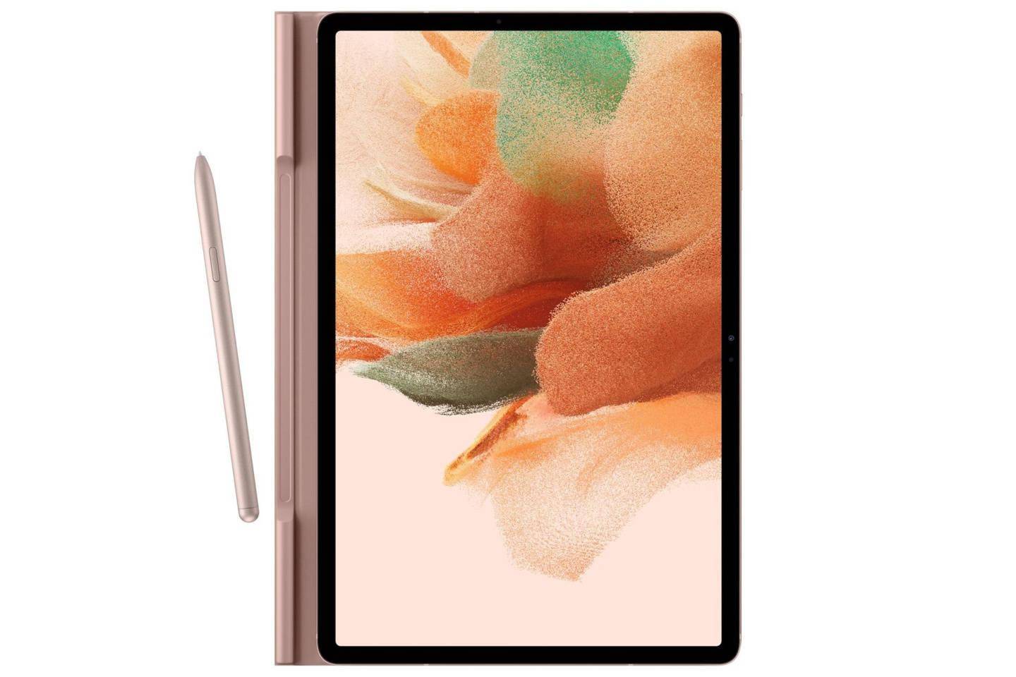 玫瑰金版三星 galaxy tab s7 lite,s pen 渲染图曝光_颜色