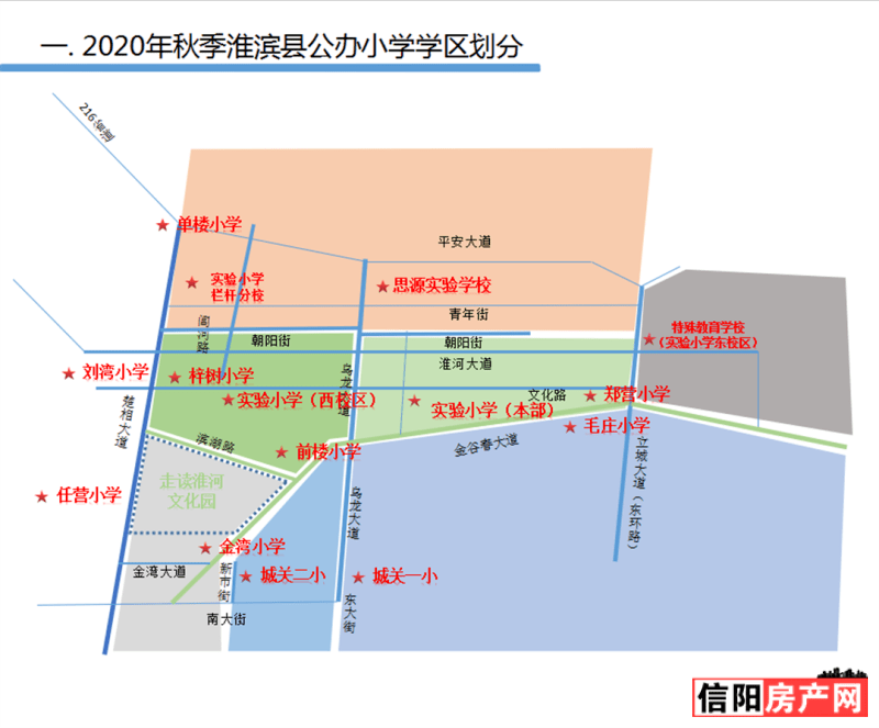 信阳市教育体育局官网公布了最新的信阳学区划分,涉及浉河区,羊山新区