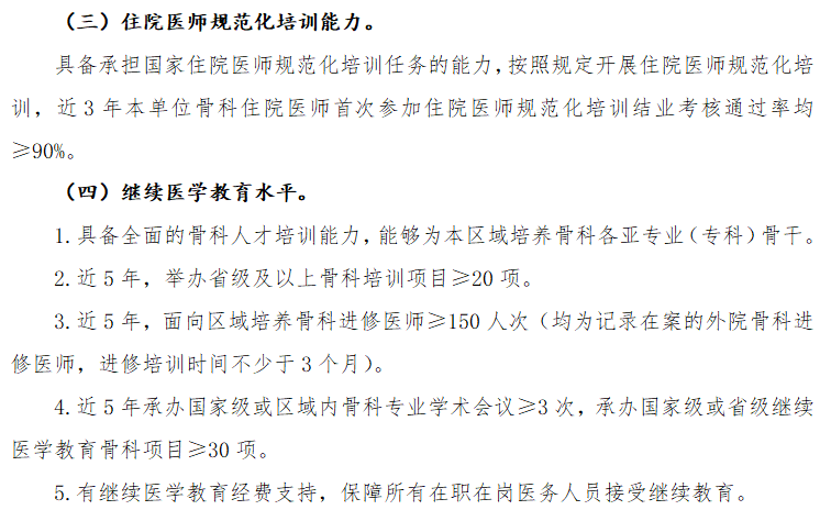 國家衛健委最新發文事關國家骨科醫學中心及國家骨科區域醫療中心設置