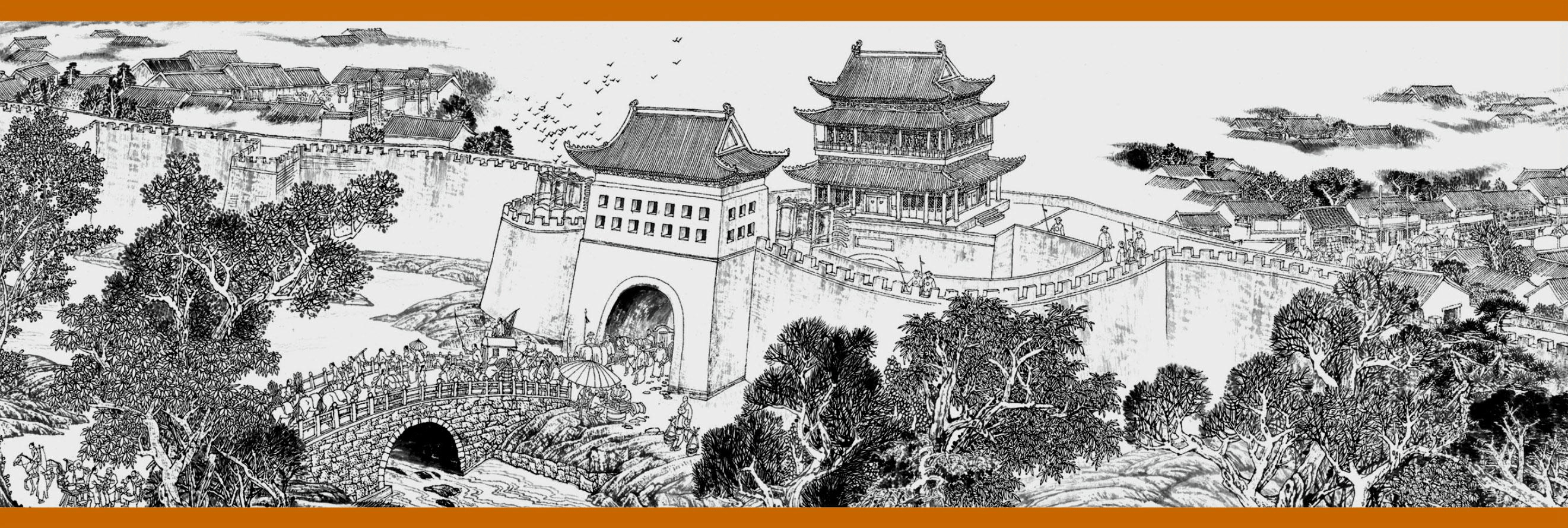 广安门城楼原规制与广渠门相同,乾隆三十一年,以该门为南方各省进京的