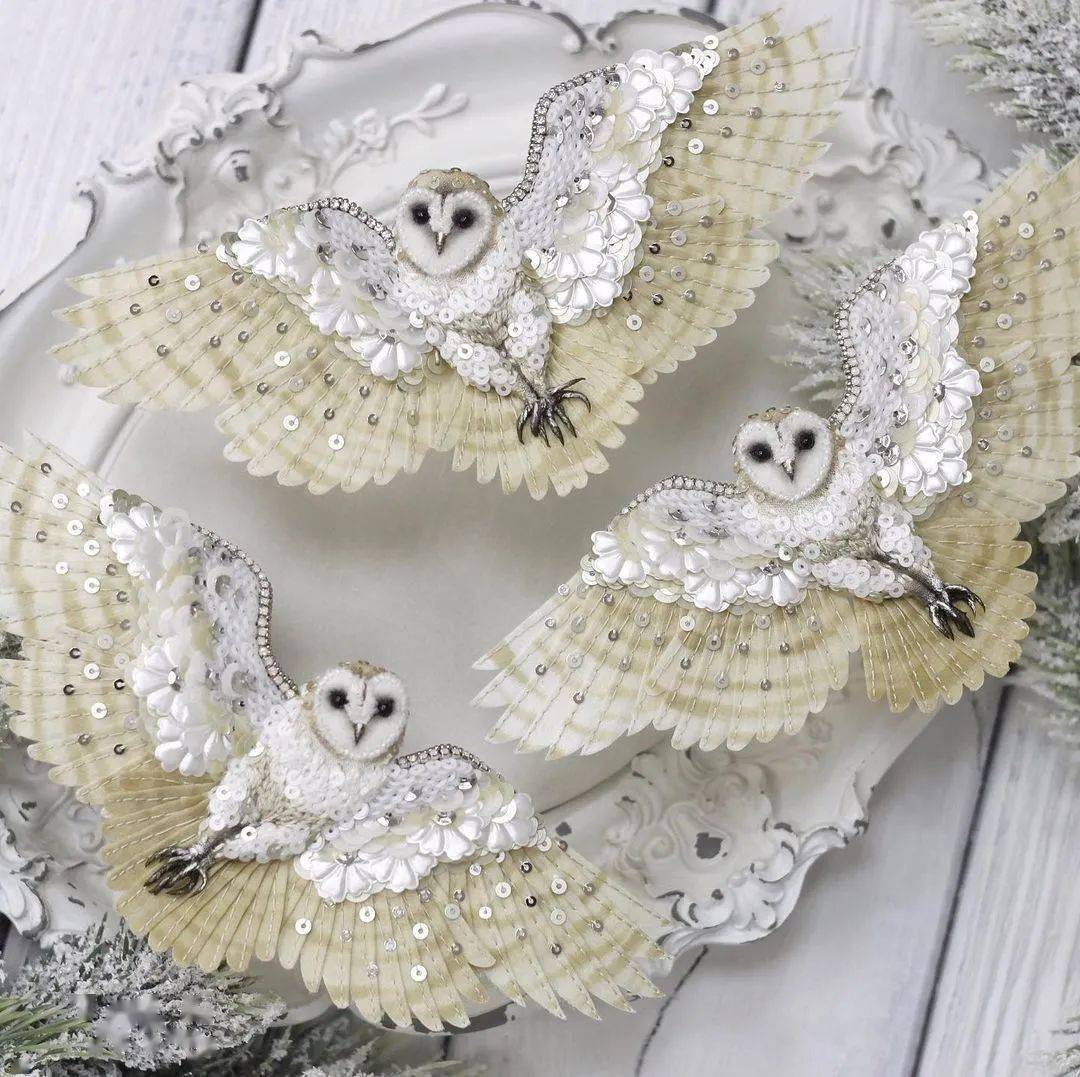 法式刺绣珠绣ins推荐到底有多少种可可爱爱精精致致刺绣小动物